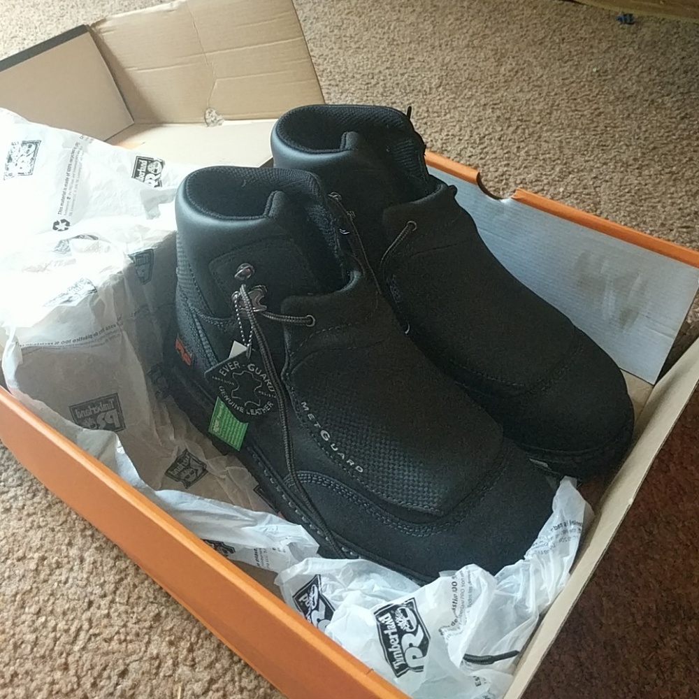 Mens Timberland Pro Steel toe boots